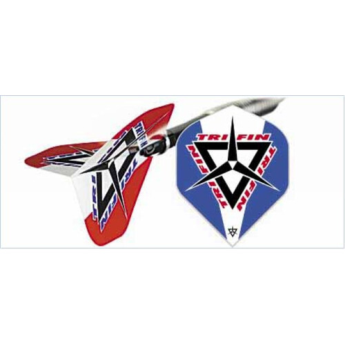 TriFin blau Dartflights