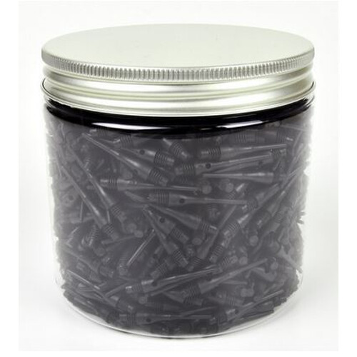 Softspitze "Winner" 2BA Gewinde, 1000 Stück. schwarz