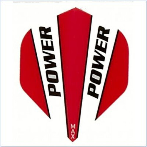 Power Max STD Solid Red/White