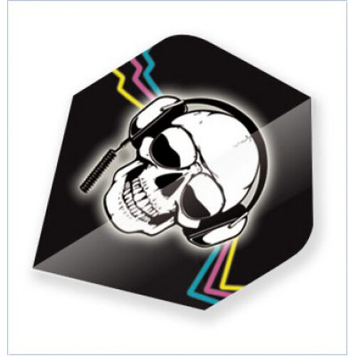 Unicorn Skull Headphones Metallic