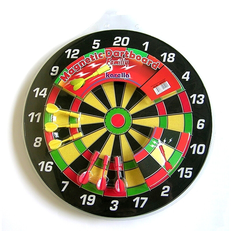 Magnet-Dartboard-Set "Family"