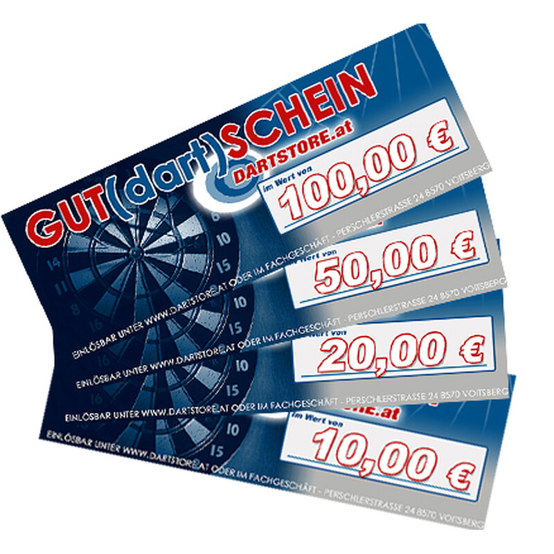 Dartstore Gutschein - 10