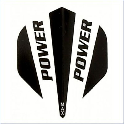 Power Max STD Solid Black/White