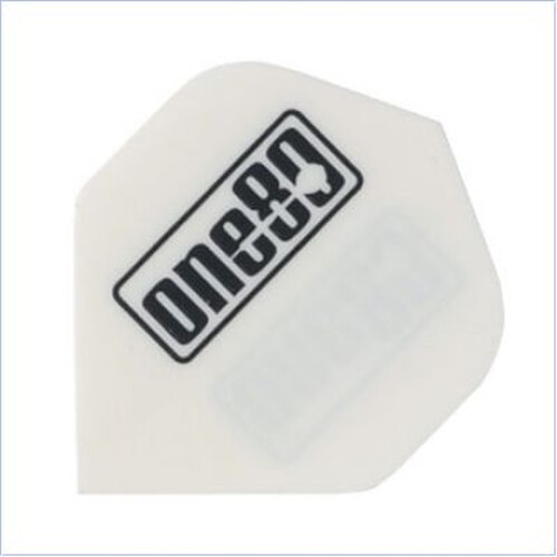 one80 Dartflights  WHITE