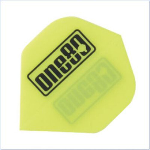 one80 Dartflights NEON YELLOW