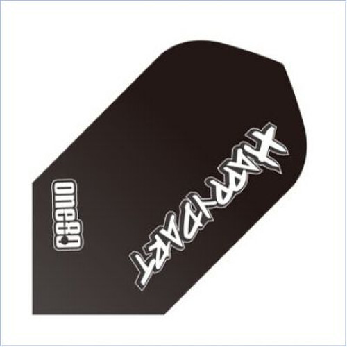 one80 Happy Dartflights slim BLACK