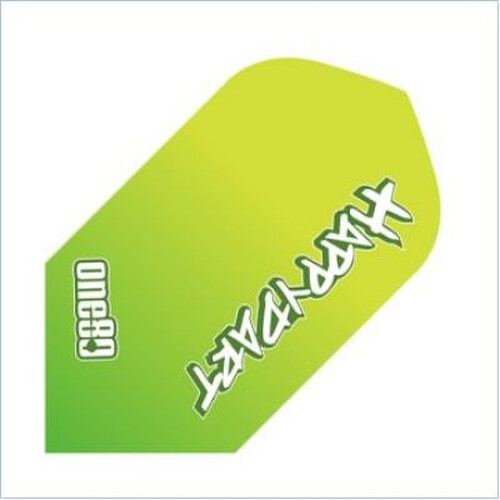 one80 Happy Dartflights slim GREEN