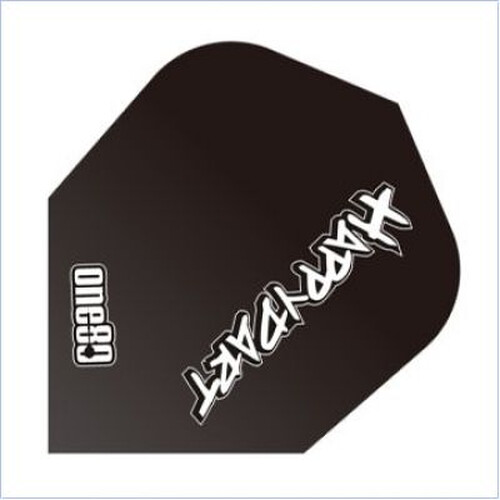 one80 Happy Dartflights BLACK