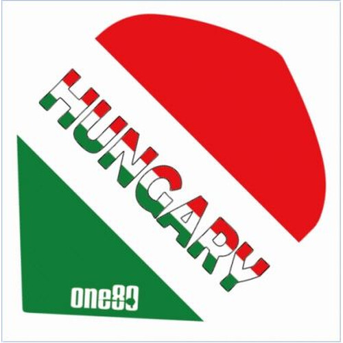 HUNGARY one80 National Flag Dartflights
