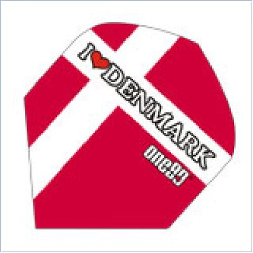 DENMARK one80 National Flag Dartflights