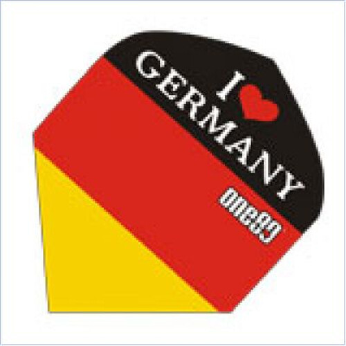 GERMANY one80 National Flag Dartflights