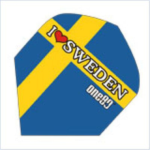 SWEDEN one80 National Flag Dartflights