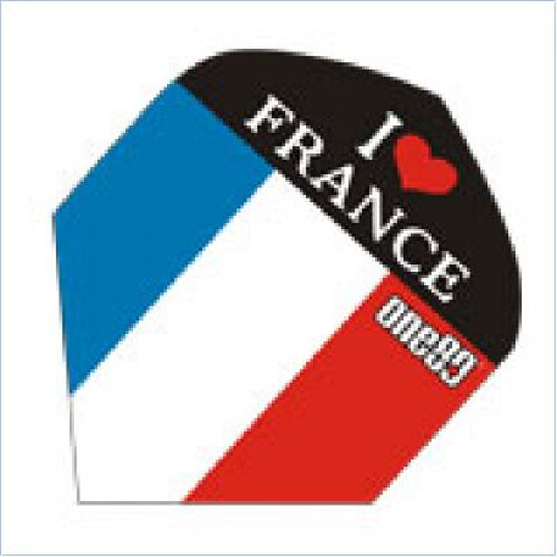 FRANCE one80 National Flag Dartflights