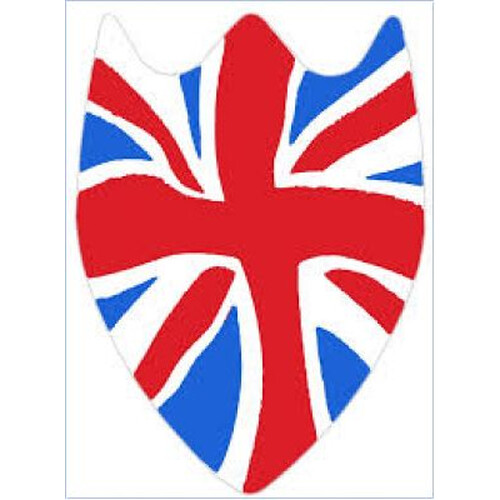 Unicorn Core .75 Great Britain Flag Fin