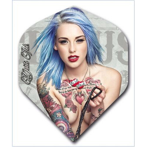 Blue Haired Girl Dartflights