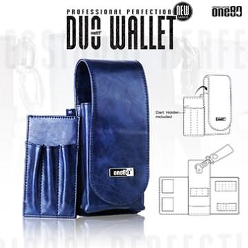one80 DUO Wallet blau