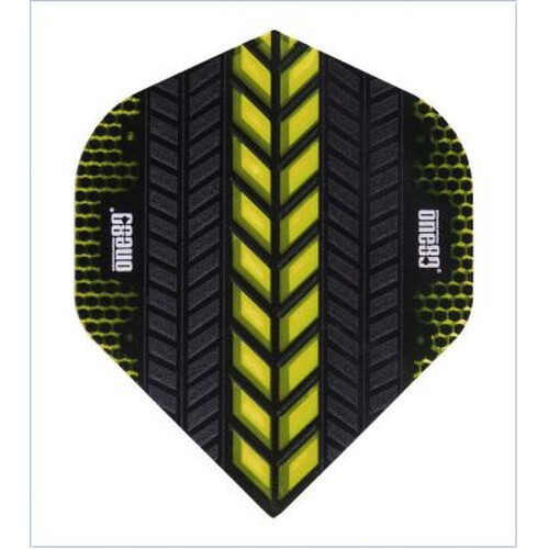 one80 Axis Dartflights YELLOW