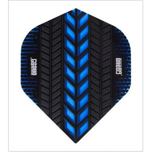 one80 Axis Dartflights BLUE