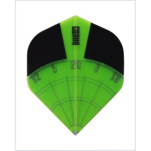 one80 Spectra Dartflights 8143 GREEN
