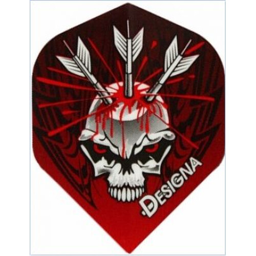 Designa - DSX Collection Union Jack - Darts in Skull