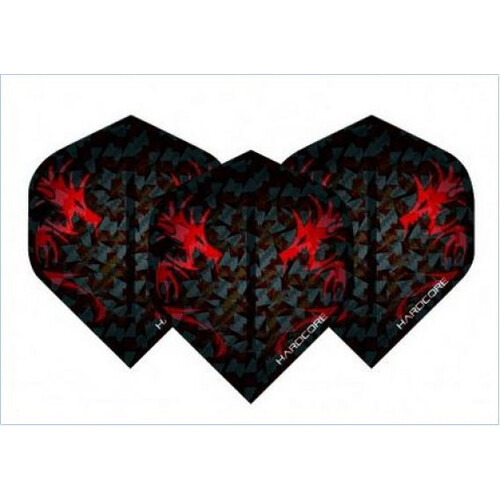 Red Dragon Hardcore 2D Holographic Dragon - Red Dragon Standard Dartflights