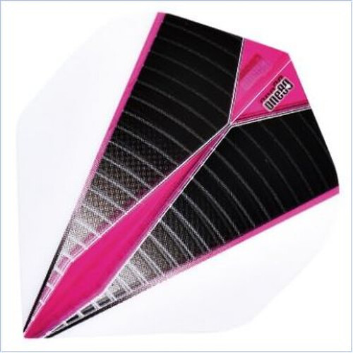 one80 DAZE Dartflights WHITE-PINK