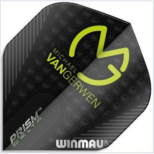 Michael Van Gerwen - Winmau Prism Delta Black Standard Dartflights