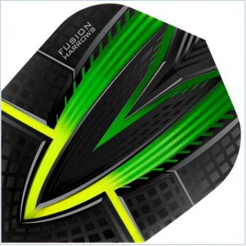 Harrows Fusion Green STD Flights