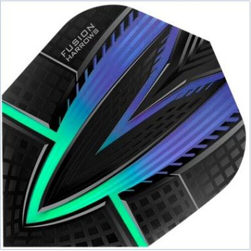 Harrows Fusion Aqua STD Flights