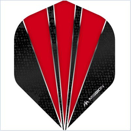 Mission Flare Dart Flights Red