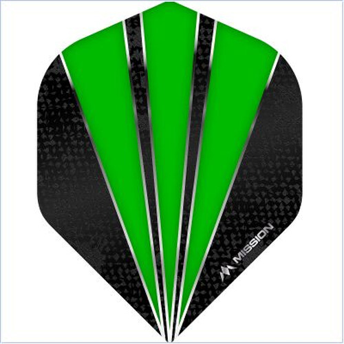 Mission Flare Dart Flights Green
