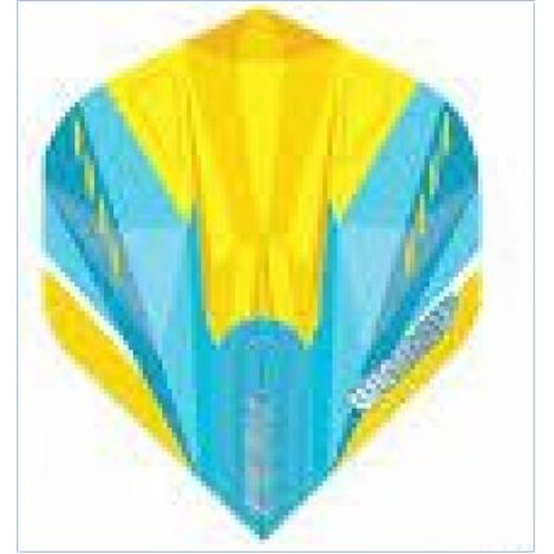 Winmau Prism Delta Blue & Yellow