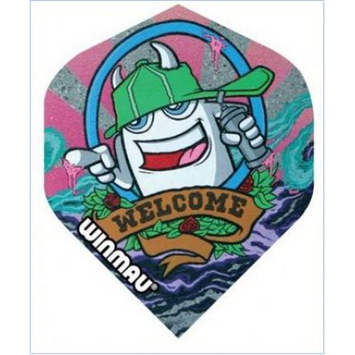 Winmau Graffiti Welcome