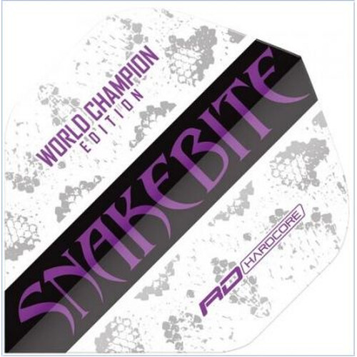 Peter Wright - World Champion White - Red Dragon Standard Dartflights