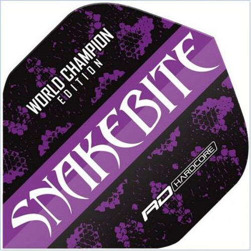 Peter Wright - World Champion Black - Red Dragon Standard Dartflights