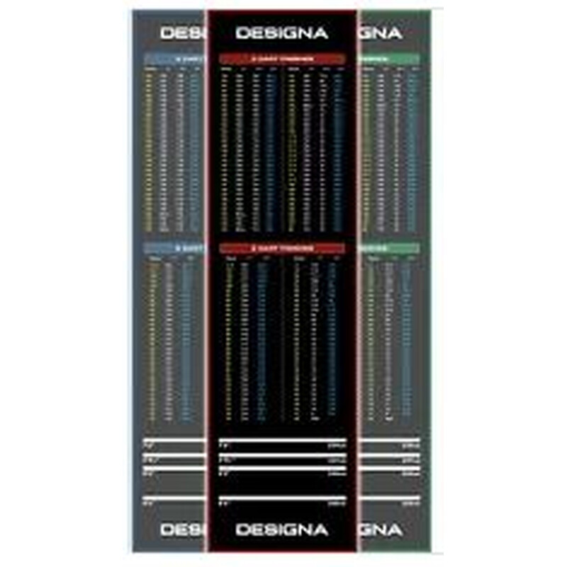 Designa Check-Out Dart Matte 290cm x 80cm