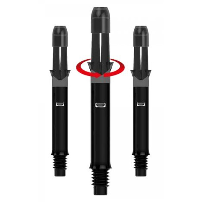 L-Style L-Shafts Silent Straight Schwarz