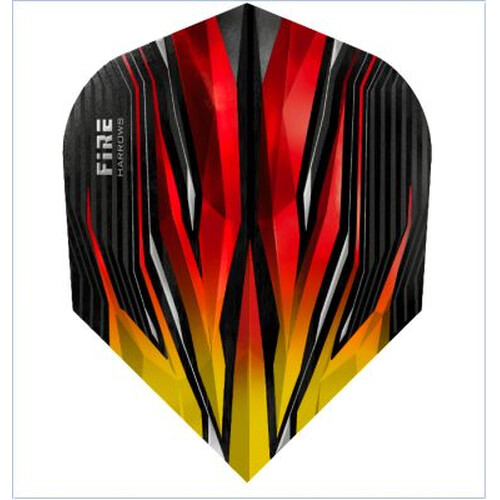 Harrows Fire Inferno No6 Red & Yellow