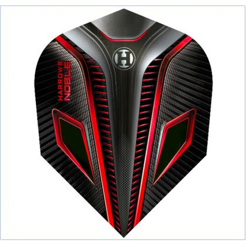 Harrows Noble Flights No6 Red