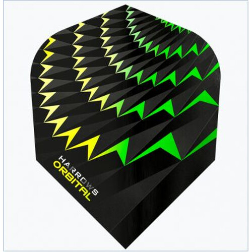 Harrows Orbital Flights No6 Yellow & Green