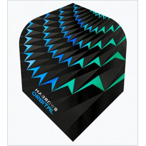 Harrows Orbital Flights No6 Aqua Blue & Green