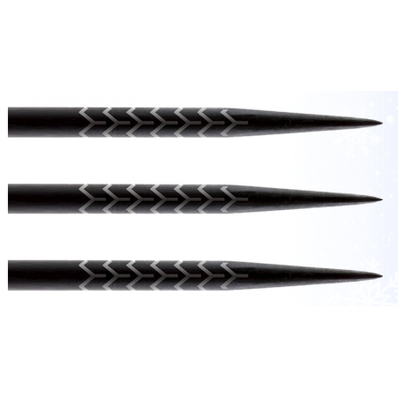 Shot Tribal Weapon Black Titanium Steeldartspitzen