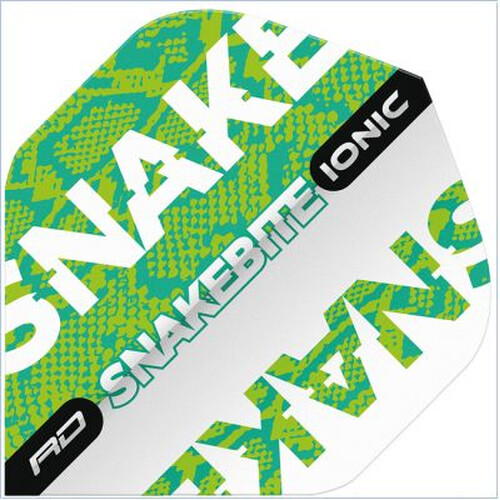 Peter Wright - Snakebite Green - Red Dragon Standard Dartflights