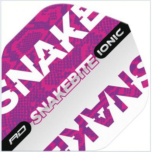 Peter Wright - Ionic Snakebite Purple - Red Dragon Standard Dartflights