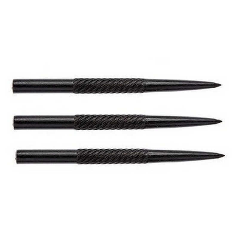 Winmau Black Knurled Points