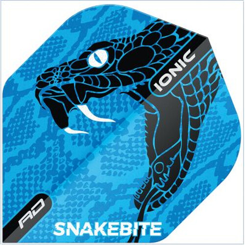 Peter Wright - Ionic Snakebite Blue Heas - Red Dragon Standard Dartflights