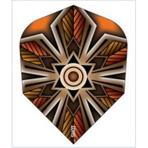 Talisman Amber - Shot Branded No.6 Dartflights