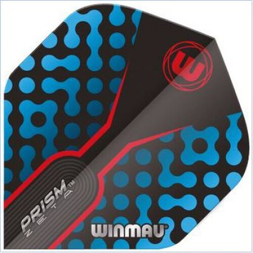 Winmau Prism Zeta Blue-Red Standard Dartflights