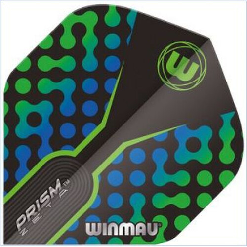 Winmau Prism Zeta Green-Blue Standard Dartflights