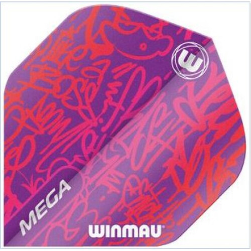 Winmau Mega Red Standard Dartflights